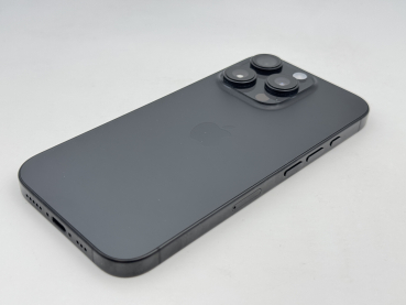 iPhone 16 Pro black titanium